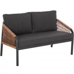 Καναπές Διθέσιος Maerly HM6116.03 130x72x84cm Anthracite