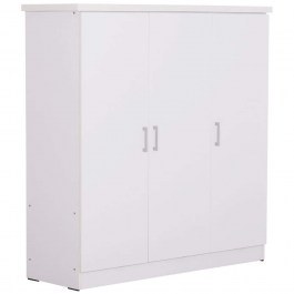 Ντουλάπα Τρίφυλλη Fuento HM2482.02 120x40x123,5cm White WHITE