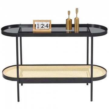 Κονσόλα Seitz HM18032 120x43x76,5cm Black-Natural