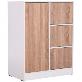 Ντουλάπι Matin HM2479.01 80x39,5x99,5cm Sonoma-White SONOMA-WHITE