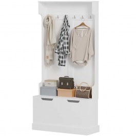 Entrance Furniture Kaylor HM2475.03 93x34x180cm White WHITE