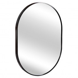 Wall Mirror Oval Archer HM4500.01 59x79cm Black BLACK