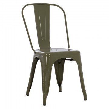 Καρέκλα Melita-Pro HM8641.43 44x47x84.5cm Dark Olive Green