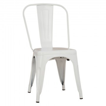 Καρέκλα Melita-Pro HM8641.41 44x47x84.5cm White Mat