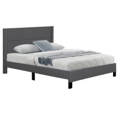Bed Trillop HM666.12 168x210x111cm For Mattress 160x200cm Grey