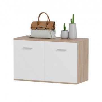 Παπουτσοθήκη Dionne HM4363 80x35x46cm Sonoma-White