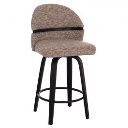 Dekker Swivel Bar Stool HM18250.02 48x54x96cm Brown BROWN