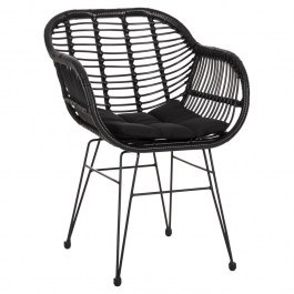Allegra Armchair HM5450.32 58x59x82cm Black BLACK