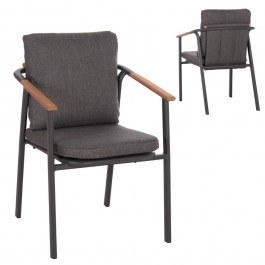 Senti Armchair HM6204.01 60x55.5x90cm Dark Grey DARK GREY