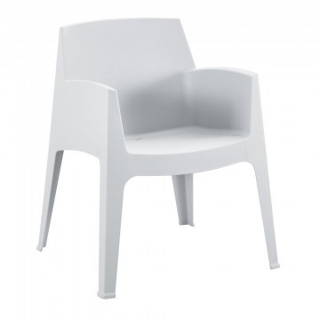 Polypropylene Armchair Sleek HM6370.01 68x63x82.5cm White