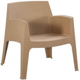 Armchair Lounge Sleek HM6365.03 62x68x73cm Cappuccino CAPPUCCINO