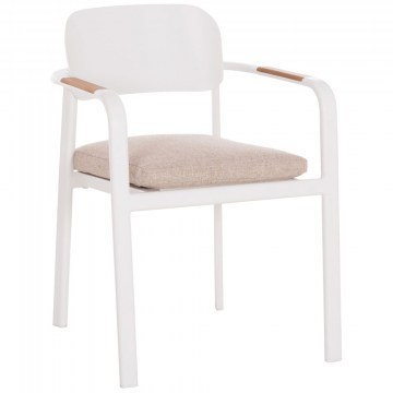 Πολυθρόνα Elara HM6414.02 56x62x78cm White