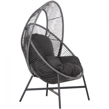Πολυθρόνα - Φωλιά Ruler HM6506.01 90x85x154cm Grey