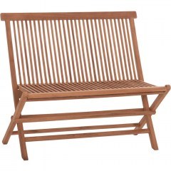 Folding Bench Kendall HM18128 100x47x89cm Natural