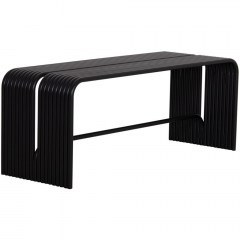Bench Intrepid HM6327.01 109,5x37x42cm Black