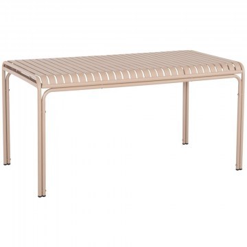 Τραπέζι Κήπου Rachel HM6339.04 150x80x76cm Champagne