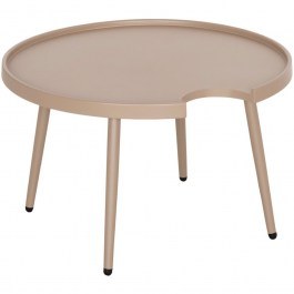 Τραπεζάκι Κήπου Teroc HM6434.03 Φ70x44cm Cappuccino CAPPUCCINO