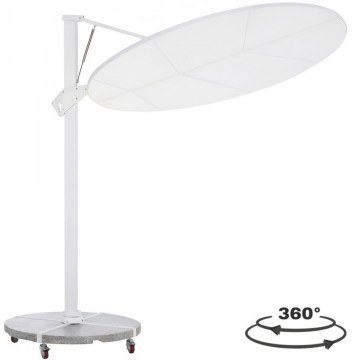 Ομπρέλα Με Βάση Cannopy HM21285.02 Φ220cm White