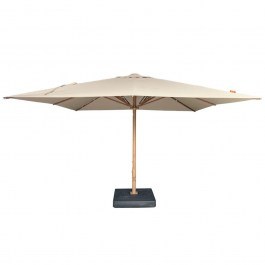 Professional Umbrella With Base Gladell HM10724.02 400x400x373cm Beige BEIGE