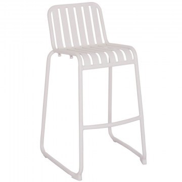 Bar Stool Rachel HM6341.02 47x56,5x98,5cm White