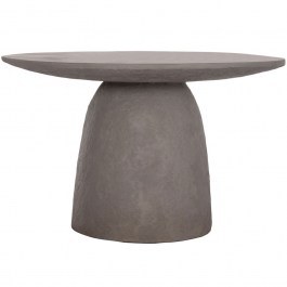 Τραπέζι Seppo HM18154.03 Φ119,5x75,5cm Grey GREY