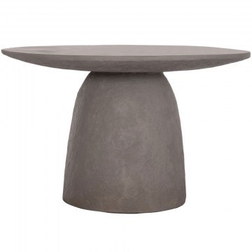 Τραπέζι Seppo HM18154.03 Φ119,5x75,5cm Grey
