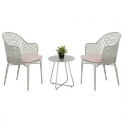 Garden Dining Set Orego (Set 3Pcs) HM21107.06 D45x50cm Mint