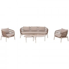 Garden Lounge Memfis (Set 5Pcs) HM6470.02 Apricot