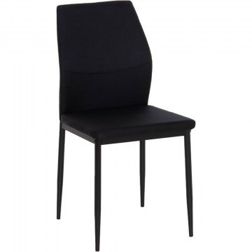 Καρέκλα Diaz HM18346.02 43x52x87cm Black