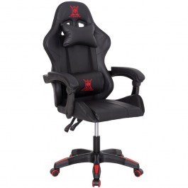 Πολυθρόνα Gaming Darren HM1203.01 58,5x100x112/120cm Black-Red BLACK-RED