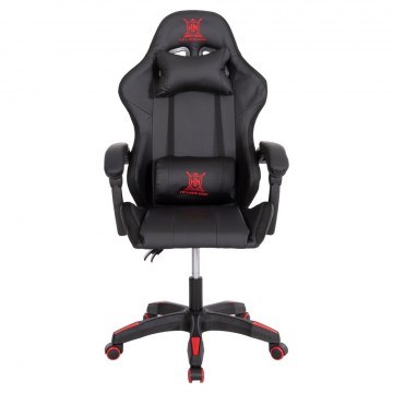 Πολυθρόνα Gaming Darren HM1203.01 58,5x100x112/120cm Black-Red