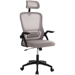 Καρέκλα Γραφείου Blazer HM1205.05 60x58x110/130cm Grey-Black GREY
