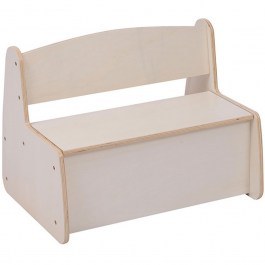 Children's Bench With Storage Space Ricki HM18342.01 63x43x47cm Natural NATURAL