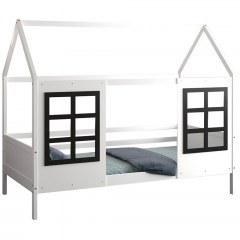 Κρεβάτι Παιδικό Montessori Domer (Για Στρώμα 90x190cm) HM742.01 196x97x160cm White