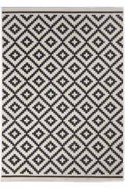 Carpet Flox 721W White-Black Royal Carpet WHITE-BLACK