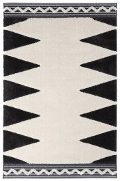 Carpet Fara 65212/609 White-Black Royal Carpet WHITE-BLACK