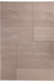 3 Piece Bedroom Carpet Set Organic 591 Dark Beige Royal Carpet DARK BEIGE