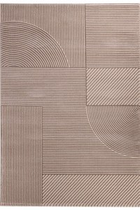 3 Piece Bedroom Carpet Set Organic 591 Dark Beige Royal Carpet