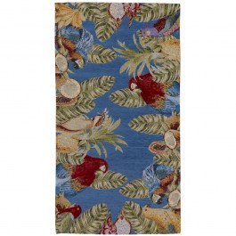 Kitchen Mat Canvas 712 B Blue-Multi 75X150 Royal Carpet BLUE-MULTI