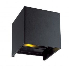 Φωτιστικό Τοίχου-Απλίκα Led Sq Greg 4188801 Black Viokef BLACK