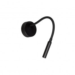Φωτιστικό Τοίχου-Απλίκα Ivor 4176000 Black Viokef BLACK