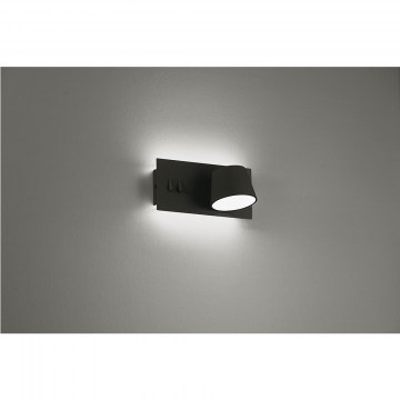Wall Lamp Sam 4243400 Black Viokef