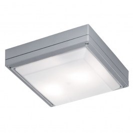 Ceiling Lamp Sq. Leros IP54 4049300 Grey Viokef GREY