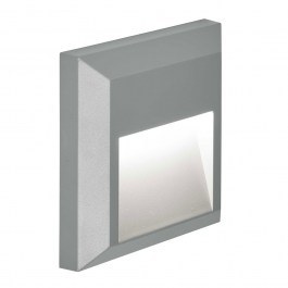 Φωτιστικό Τοίχου-Απλίκα Led Leros Plus 4137800 D125X125 Grey Viokef GREY