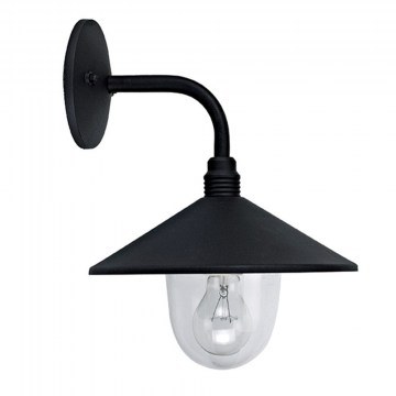 Wall Lamp Pilos 4178200 Black Viokef