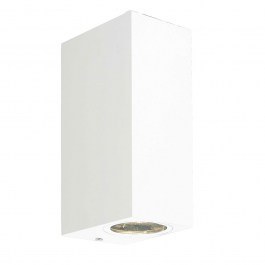 Wall Lamp Sq Tilos 4099401 2-L White Viokef WHITE
