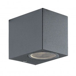 Wall Lamp Sq Tilos 4099500 H80 1-L Anthracite Viokef ANTHRACITE