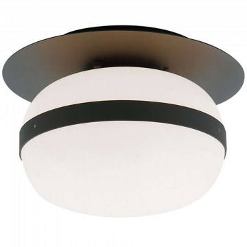 Φωτιστικό Οροφής - Πλαφονιέρα Palma 4245700 E27 Black-White Viokef
