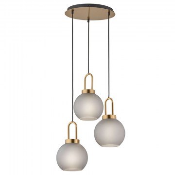 Ceiling Light Doria 4249700 E27 Gold-Black Viokef