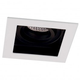 Φωτιστικό Οροφής - Σποτ Χωνευτό Artsi 4208000 10x10x4cm White Viokef WHITE